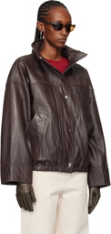 Róhe Brown Reinvented Leather Jacket