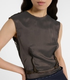 Maison Margiela Twill midi dress