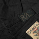 RRL Men's Slim Fit Jean in New Black On Black