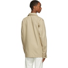 Dunhill Beige Cotton Twill Over Shirt