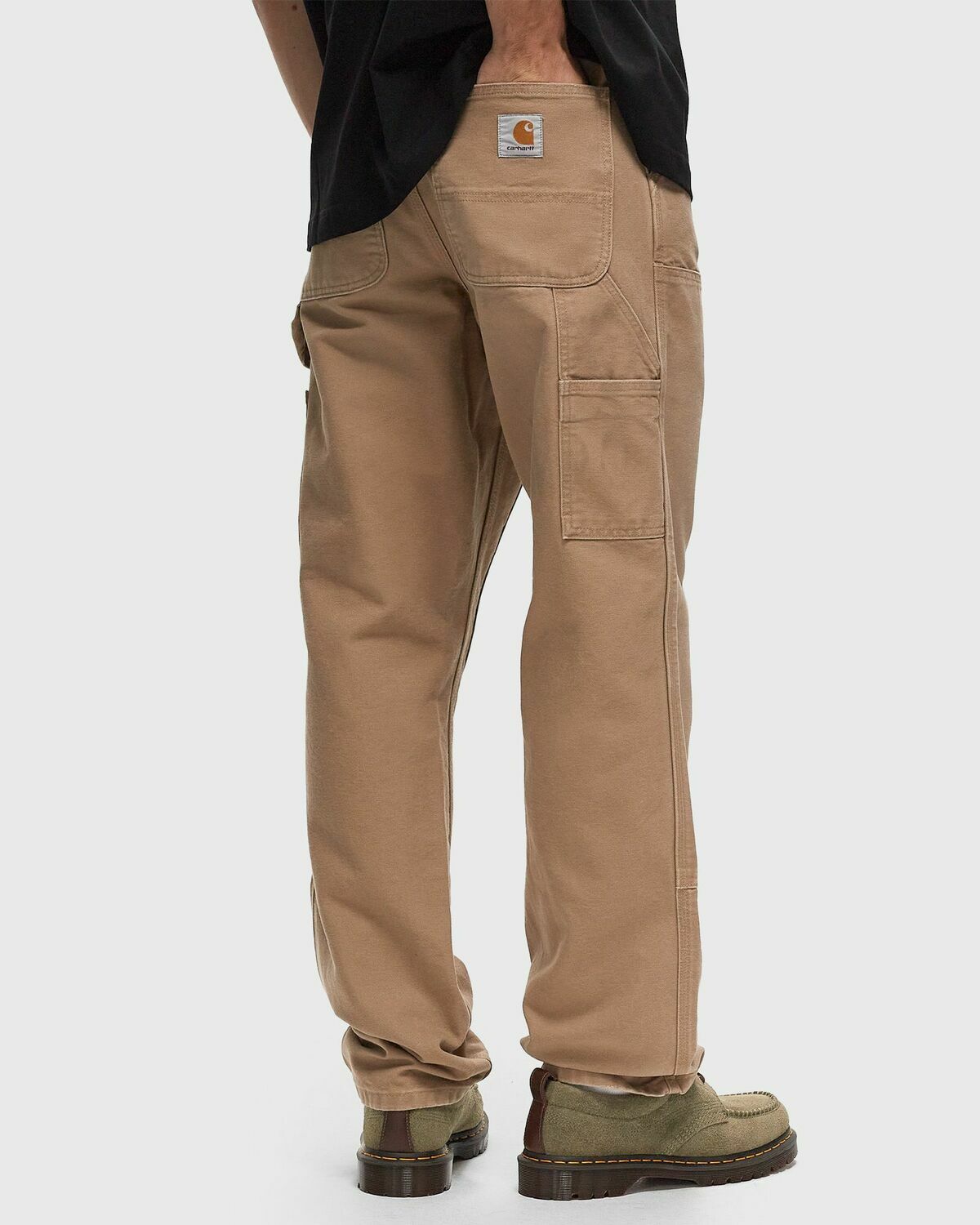 Carhartt Wip Double Knee Pant Brown Casual Pants