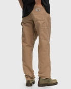 Carhartt Wip Double Knee Pant Brown Casual Pants