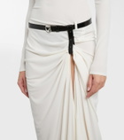 Coperni Belted draped gown