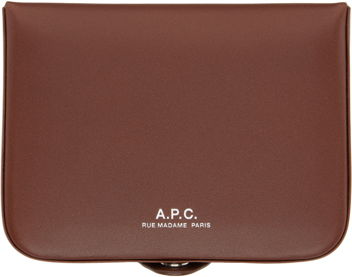 A.P.C. Brown Josh Bifold Wallet