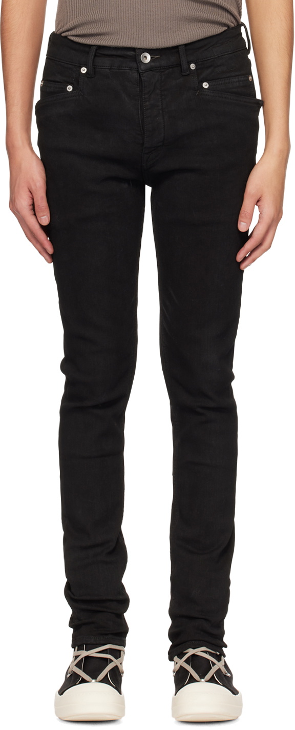 証明書付き‼️Rick Owens Tyrone cut Jeans 28 Rick Owens New Tyrone Cut Jeans - Waxed Denim | Garmentory