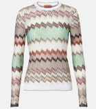 Missoni Zigzag lamé top