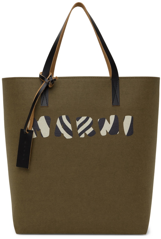 Photo: Marni Khaki & Black Tribeca Tote