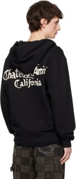 AMIRI Black 'MA Chateau' Zip Hoodie