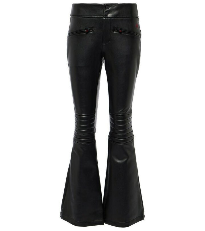 Photo: Perfect Moment Mid-rise faux leather flared pants