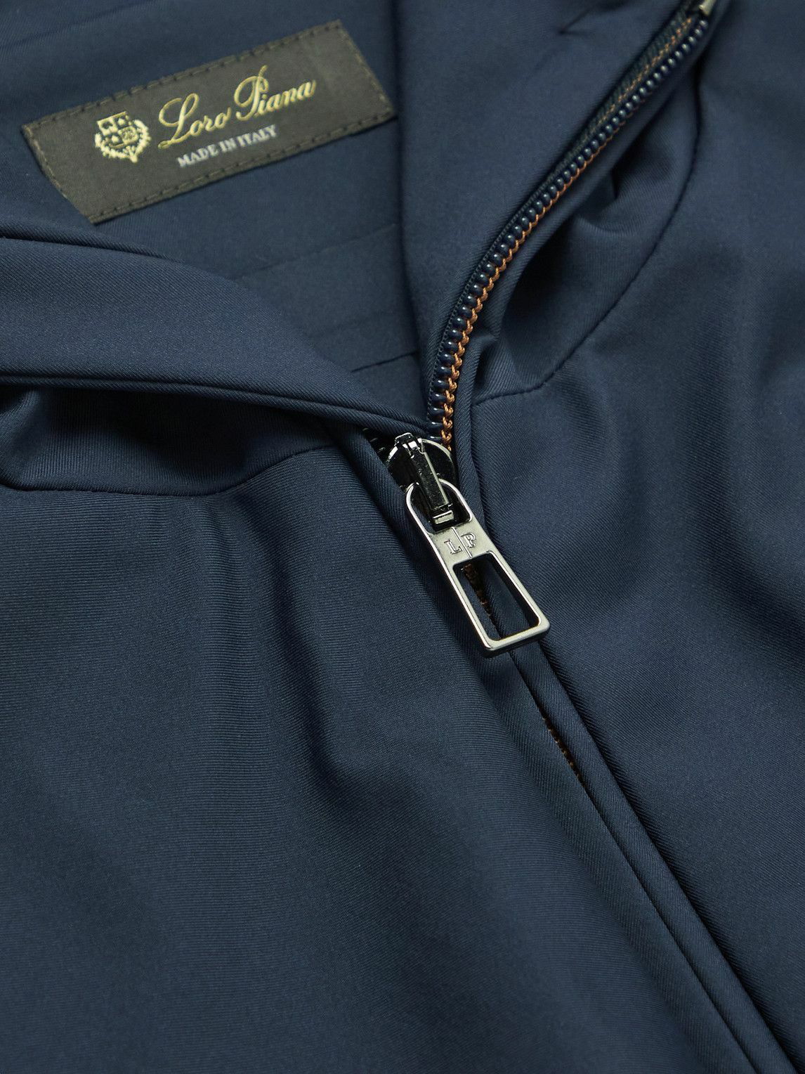 Loro Piana - Medway Shell Hooded Jacket - Blue Loro Piana