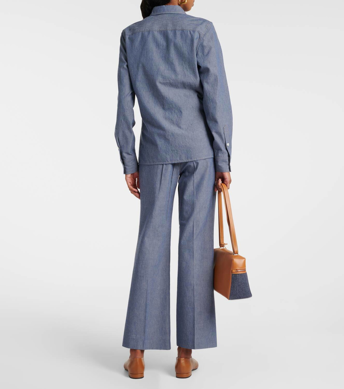 Loro Piana Roslyn chambray shirt Loro Piana