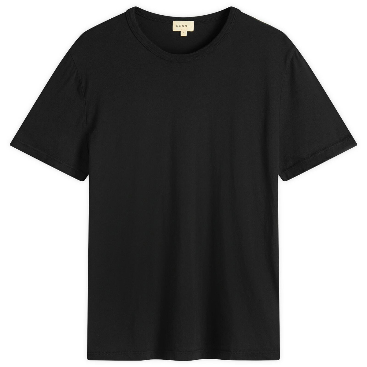 DONNI. Women's Jersey Relaxed T-Shirt in Jet