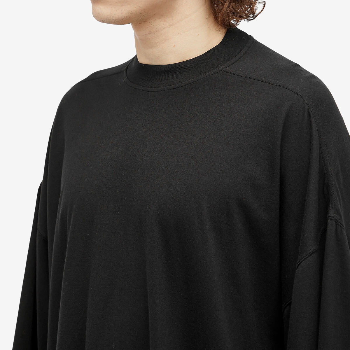 Rick Owens DRKSHDW Men's Pentagram Tommy T-Shirt in Black Rick
