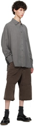 HOPE Gray Wide Fit Shirt