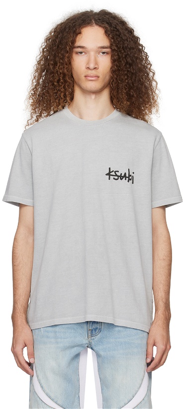 Photo: Ksubi Gray Lock Up Kash T-Shirt