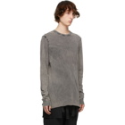 11 by Boris Bidjan Saberi Grey Acid LS1B Long Sleeve T-Shirt