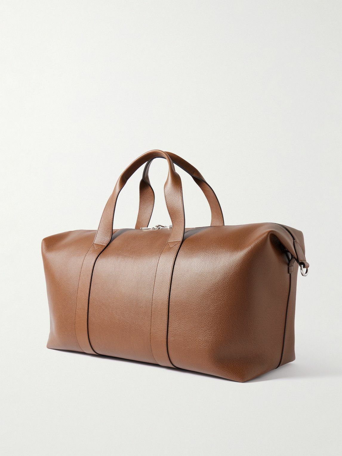 Mulberry - Heritage Medium Clipper Full-Grain Leather Weekend Bag