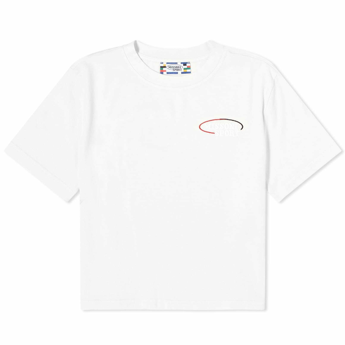 Missoni Women's Logo T-Shirt in White Missoni