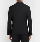 Officine Generale - Black Slim-Fit Wool and Mohair-Blend Blazer - Men - Black