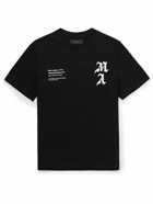 AMIRI - Wes Lang Printed Cotton-Jersey T-Shirt - Black