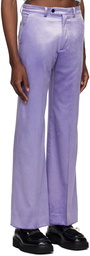 Marni Purple Flared Trousers