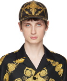 Versace Black & Yellow Maschera Baroque Cap