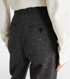 McQueen Chalk stripe straight pants