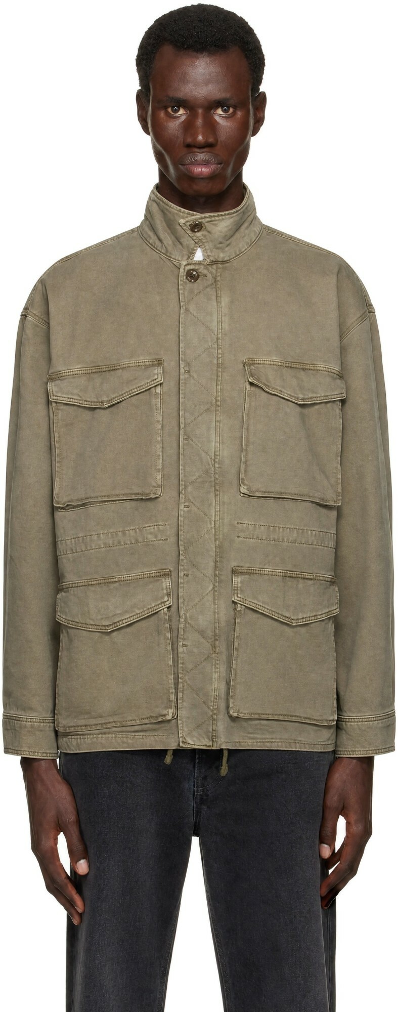 JEANERICA Khaki Paul Coat