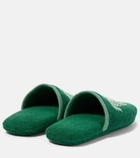 Versace Home Medusa cotton terry slippers