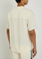 Che Valbonne Stripe-trimmed Shirt Ivory