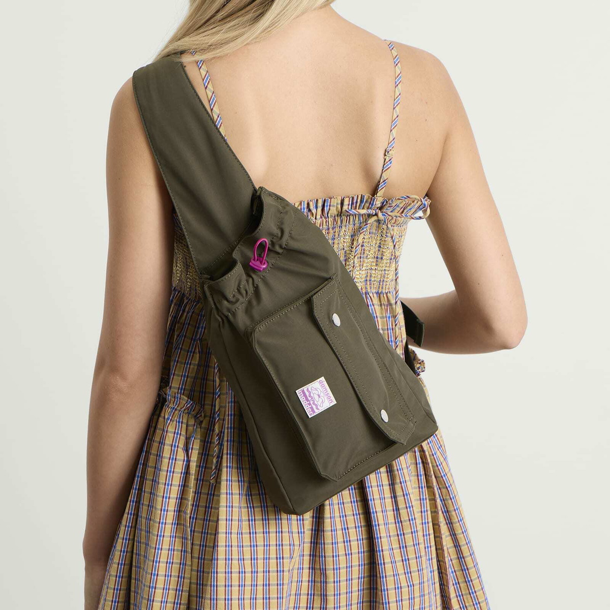Damson Madder Women's Matilda Cross Body Bag in Green 