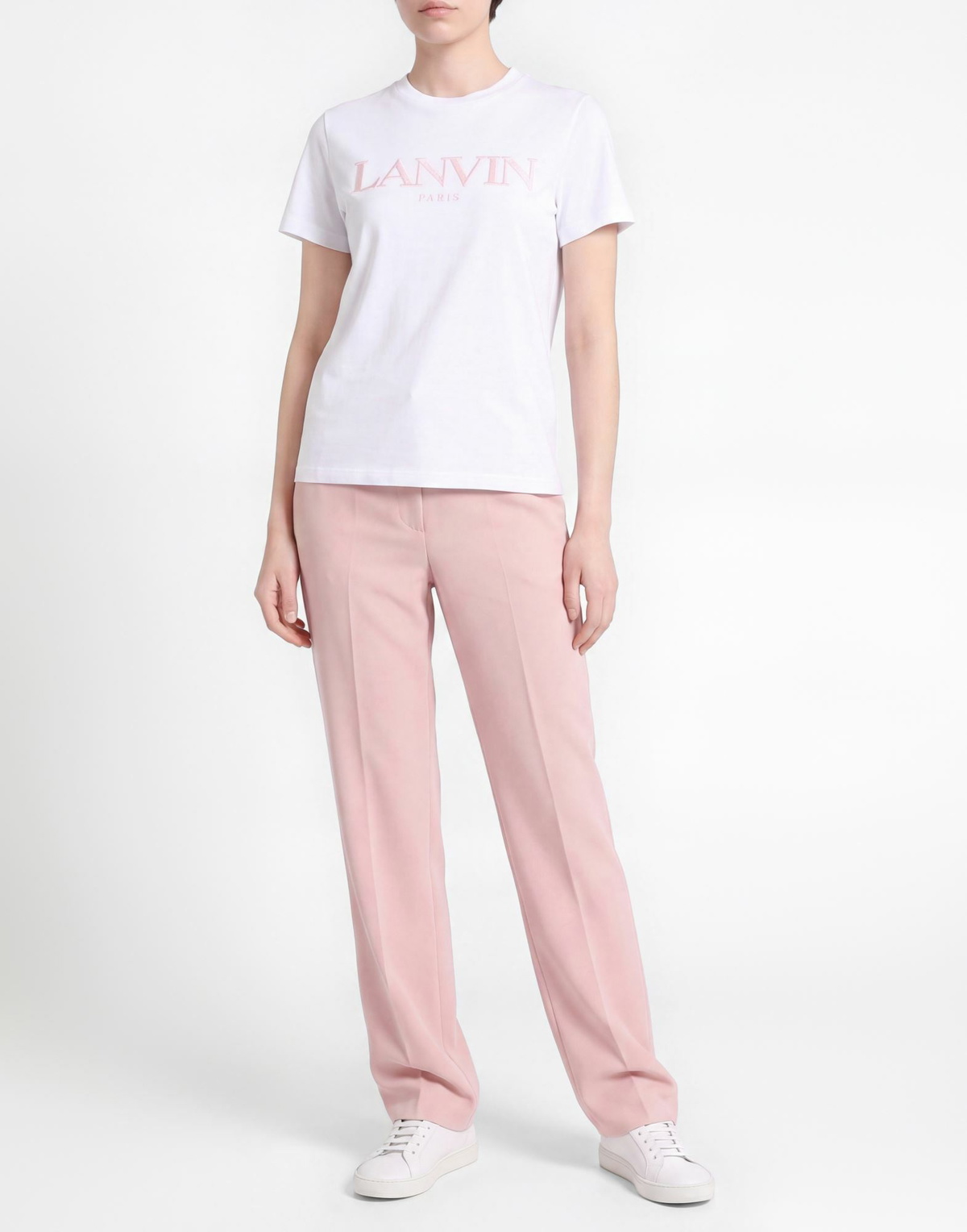 Lanvin Womens T-shirt in White