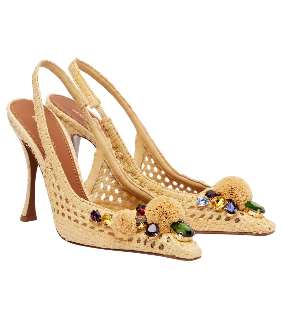 【関税＆送料込み】Dolce & Gabbana 'Mun' Pumps Dolce&Gabbana Mun 60MM Logo-Detailed Patent Leather Pumps