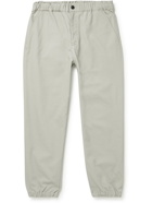Club Monaco - Tapered Cotton Trousers - Gray