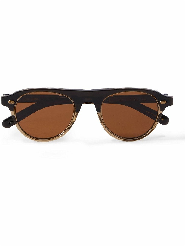 Photo: Mr Leight - Stahl Aviator-Style Acetate Sunglasses