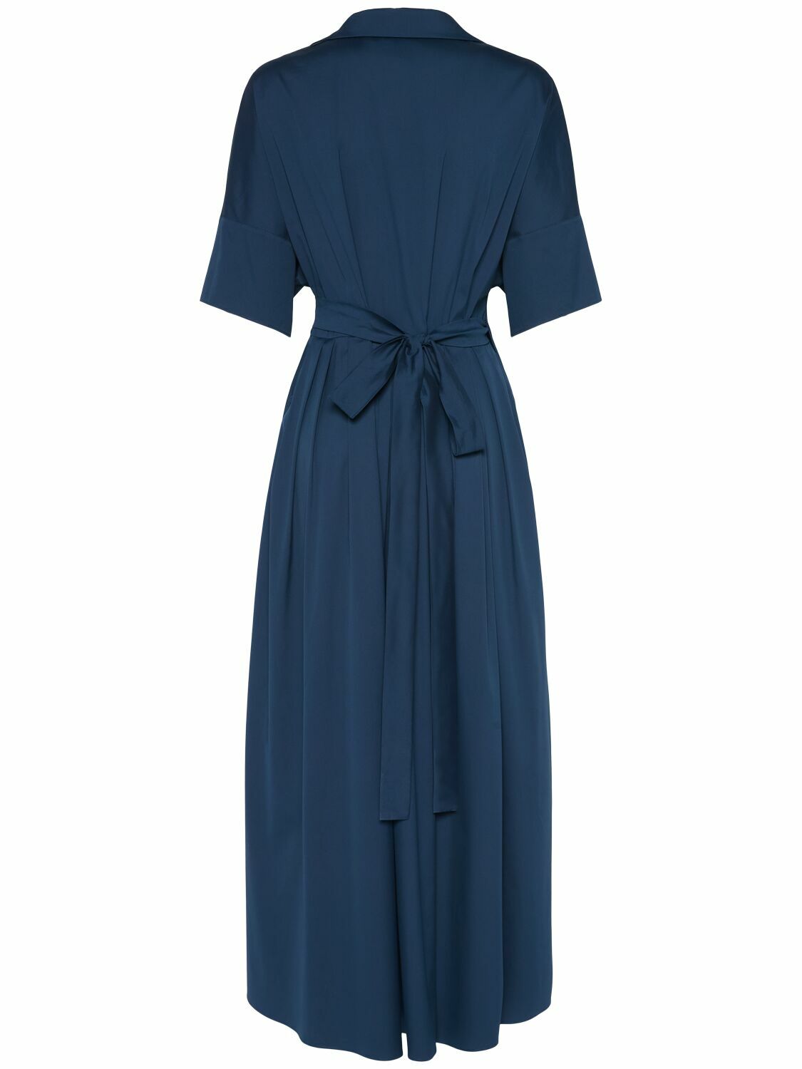 S MAX MARA Sarah Poplin Midi Dress S Max Mara