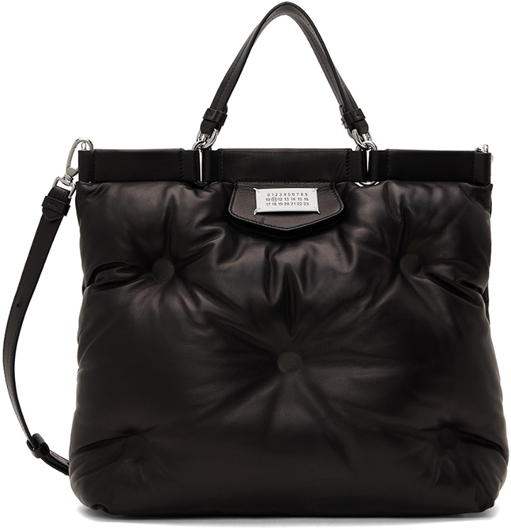 Photo: Maison Margiela Black Medium Glam Slam Shopping Bag