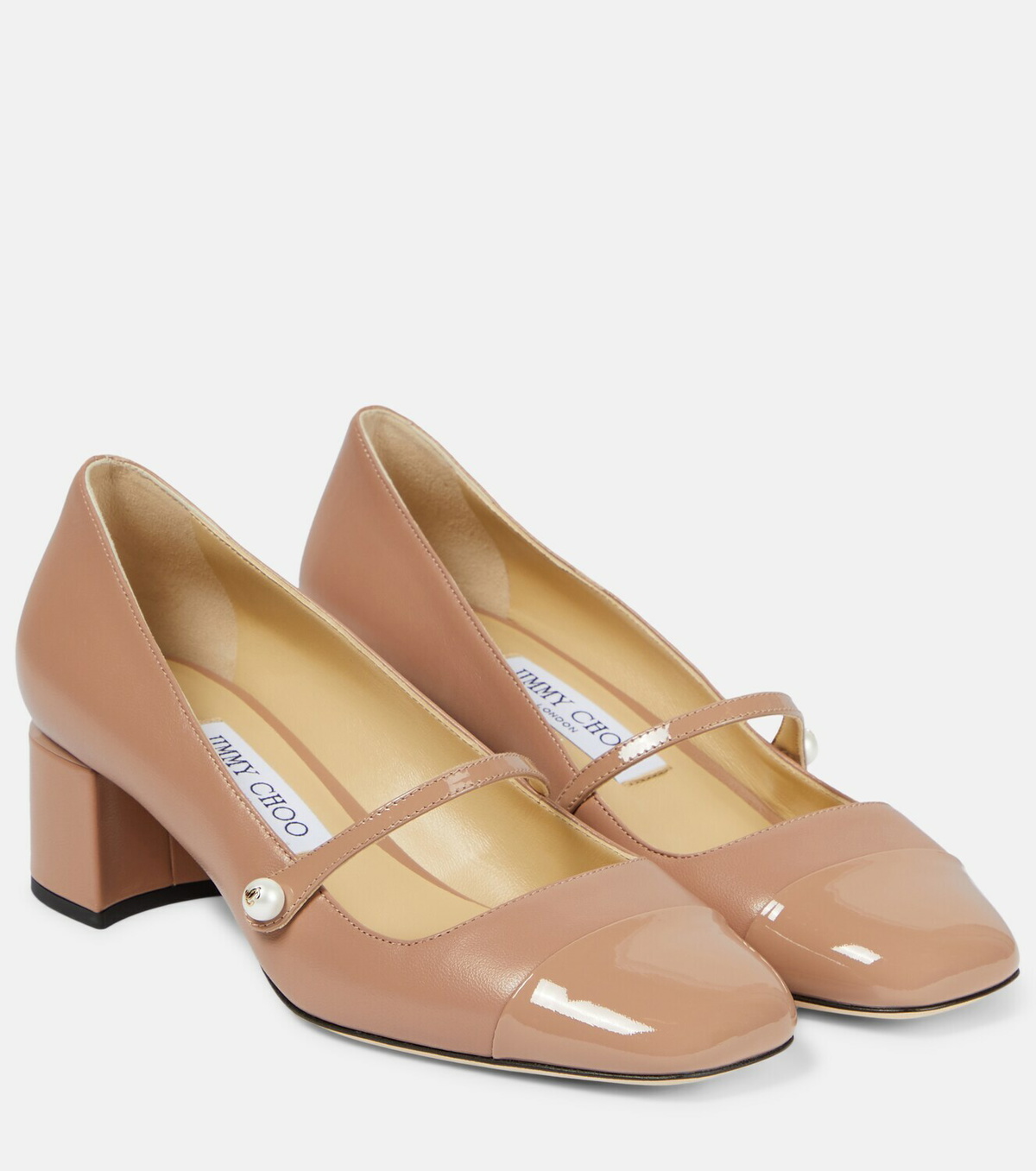 【関税込み】Jimmy Choo ゴールド Elisa 45 ヒール Jimmy Choo Elisa 45 leather pumps Jimmy Choo