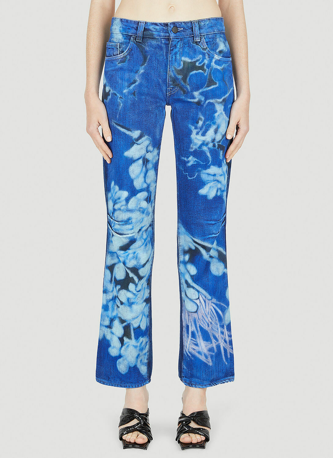 Paula Canovas del Vas Printed Jeans