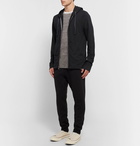 James Perse - Supima Cotton-Jersey Hoodie - Men - Black