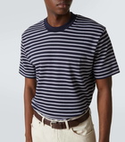 Sunspel Striped cotton T-shirt