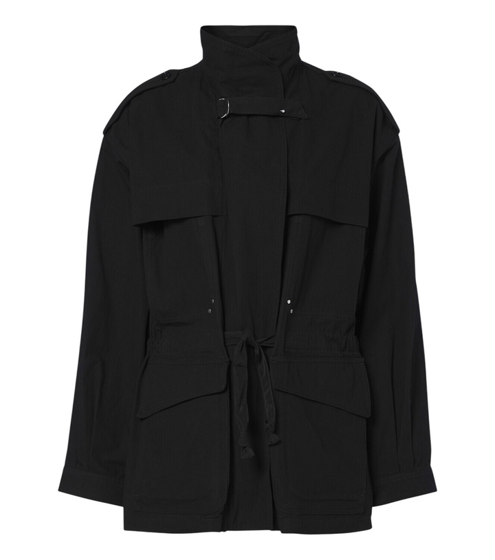 Photo: Isabel Marant Adelys cotton-blend gabardine jacket