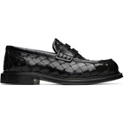 Bottega Veneta Black James Loafers