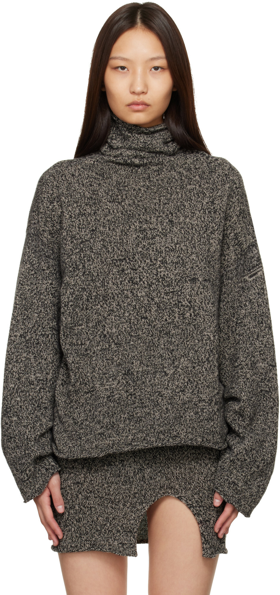 Baserange Gray Kem Turtleneck