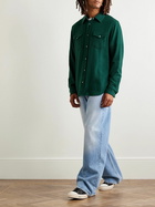God's True Cashmere - Cashmere-Gauze Shirt - Green