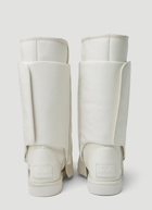 Armourite Greaves Tall Boots in White
