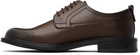 Hugo Brown Grained Leather Derbys