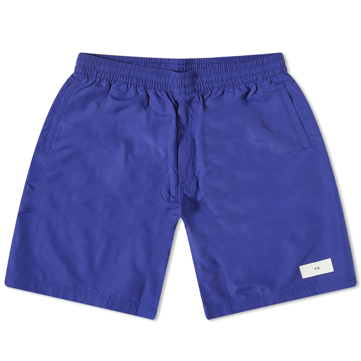 Y-3 Men's Mid Length Swim Short in Mystery Ink Y-3