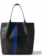 Serapian - Leather-Trimmed Stepan Coated-Canvas Tote Bag