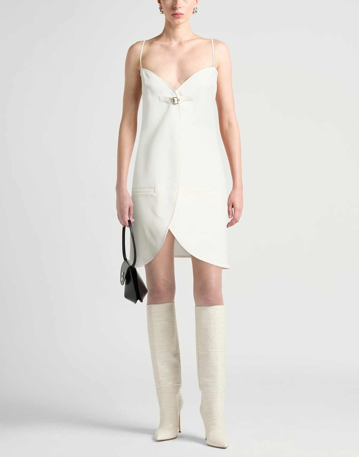 Courrèges Womens Mini dress in White